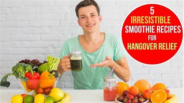 Smoothie Recipes For Hangover Relief