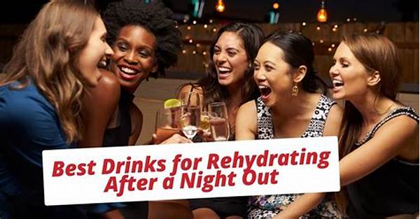 Tips For Rehydrating After Drinks