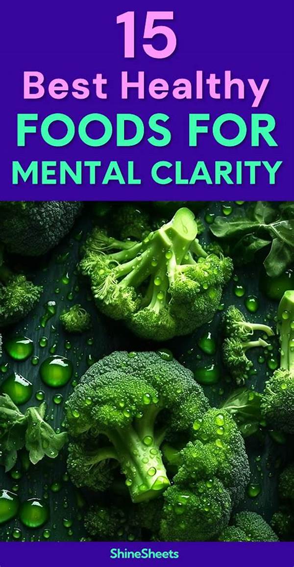 Wholesome Foods For Mental Clarity