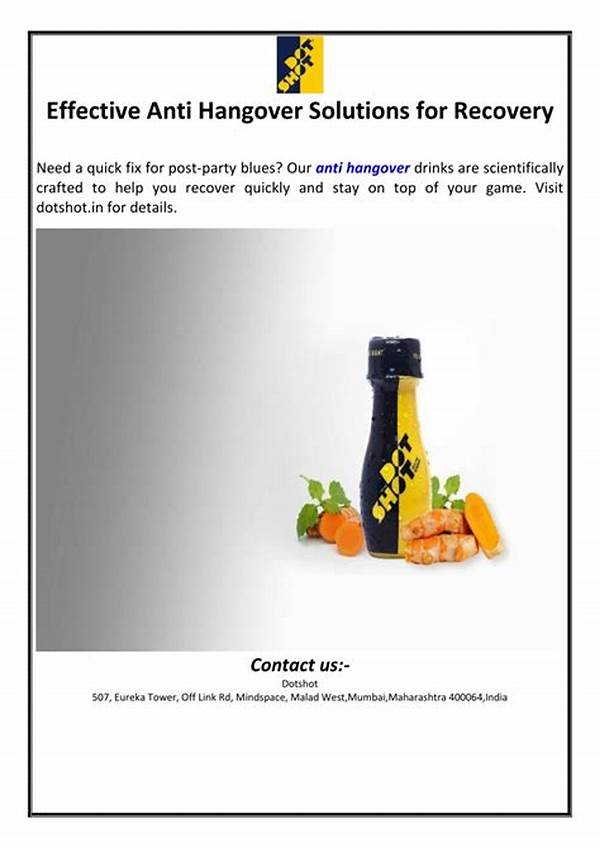 Aromatic Solutions For Hangover Recovery