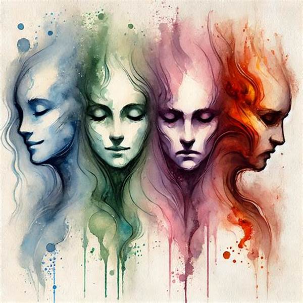 Artistic Expression Of Sadness Colors