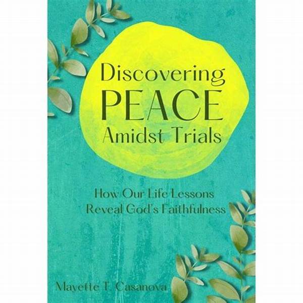 Discovering Peace Amidst Emotional Pain