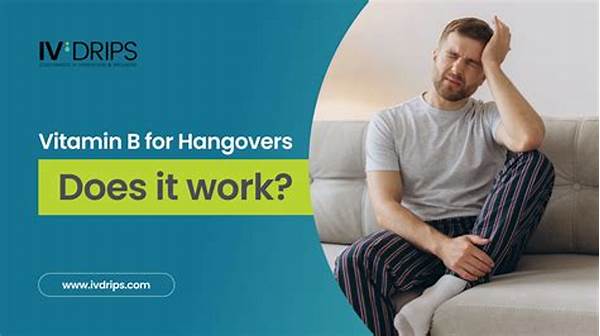 Enhancing Recovery From Hangovers Using B Vitamins