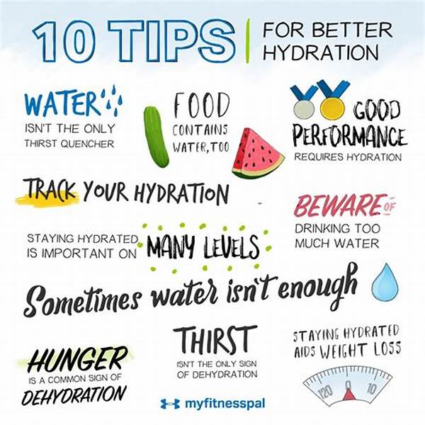Establishing Healthy Hydration Habits