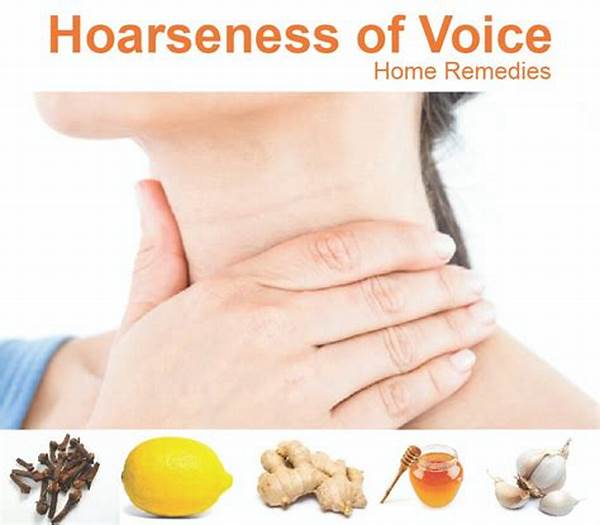 Methods To Alleviate Voice Hoarseness
