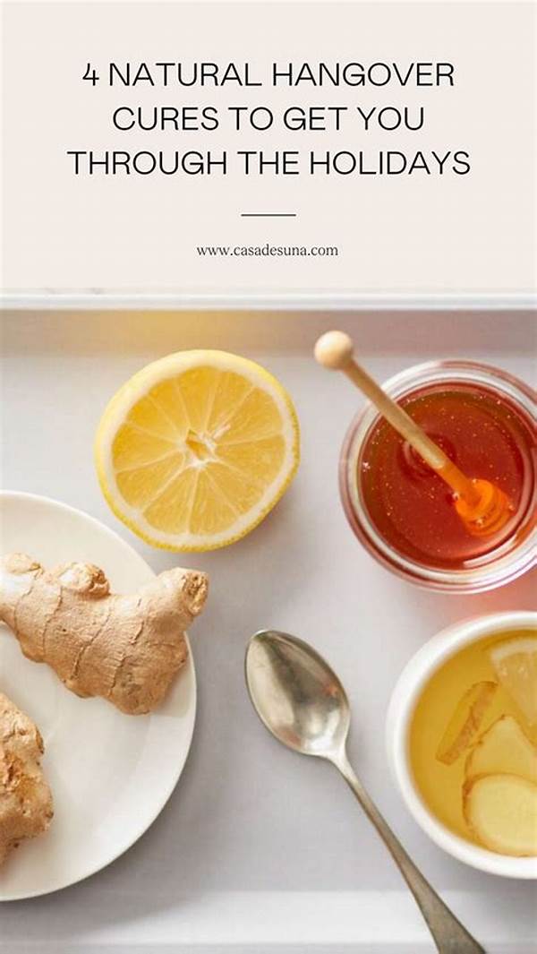 Natural Hangover Recovery Methods