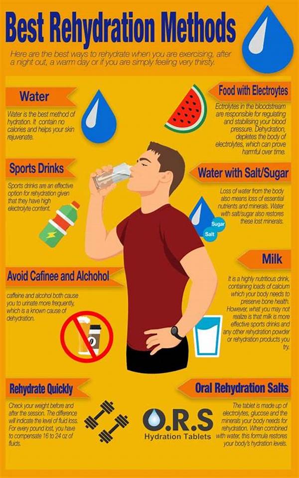 Rehydration Methods Post-alcohol Drinking
