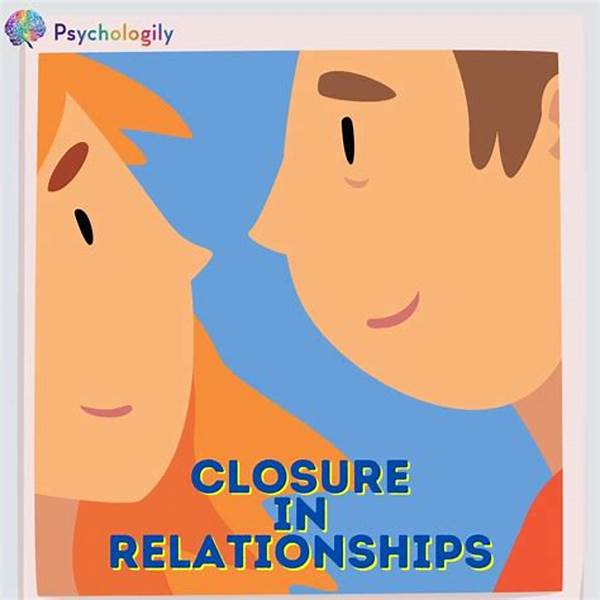 Closure Process In Relationships