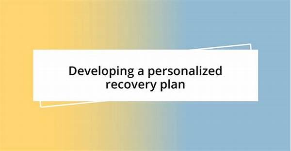 **developing A Depression Recovery Plan**