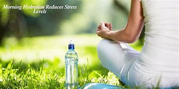 Energizing Effects Of Morning Hydration