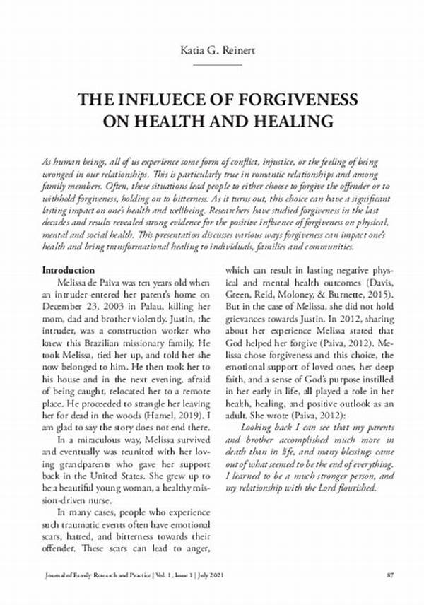 Influence Of Close Relationships On Healing