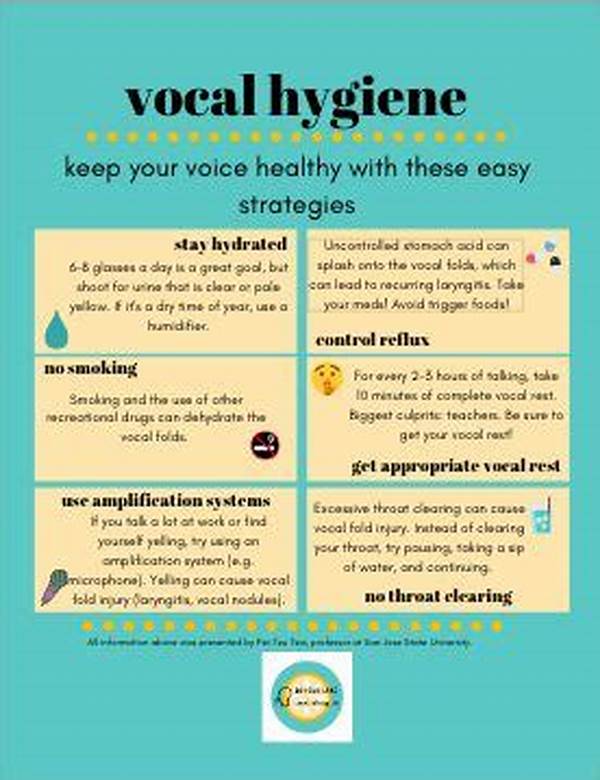Long-term Vocal Hygiene Practices