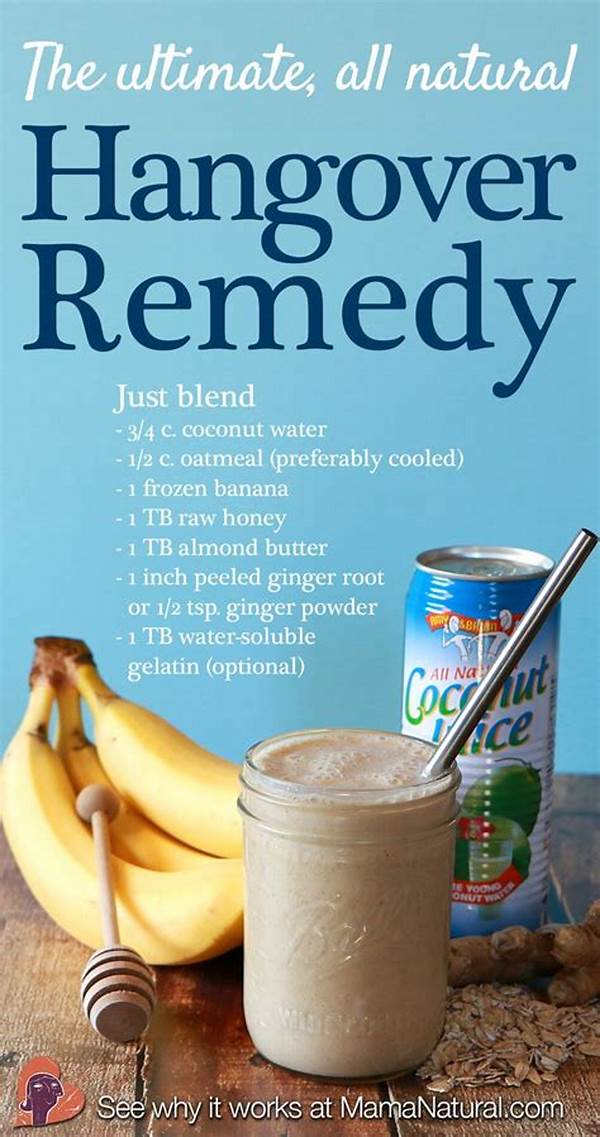 Nutrient-dense Morning Hangover Remedy